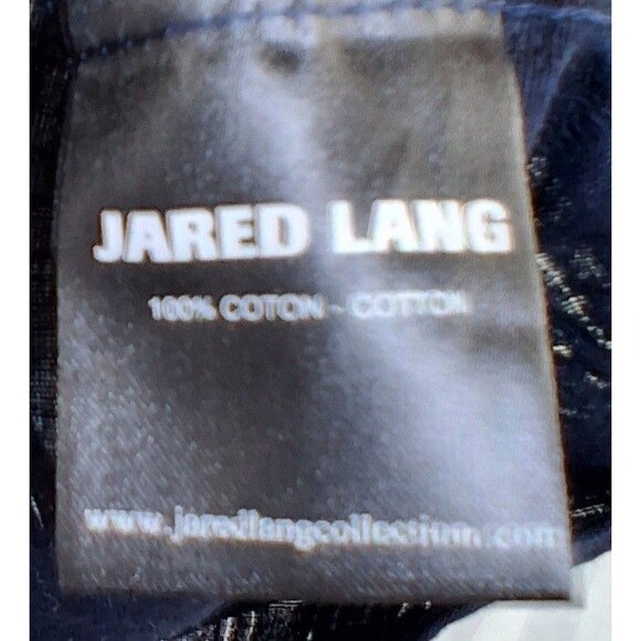 Jared Lang Shirt Mens Blue Subtle Plaid Button Front Preppy Semi-sheer Size M - Picture 2 of 16